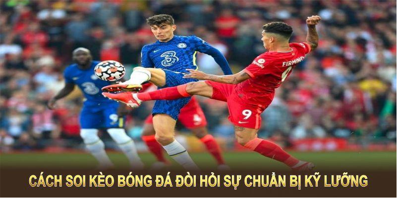 Cách soi kèo bóng đá đòi hỏi sự chuẩn bị kỹ lưỡng và kỹ năng phân tích chuyên sâu